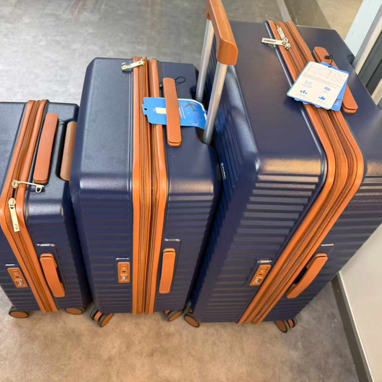 出口原单高品质拉杆箱行李箱耐用坚固抗磨轻盈20寸可扩展24寸28寸