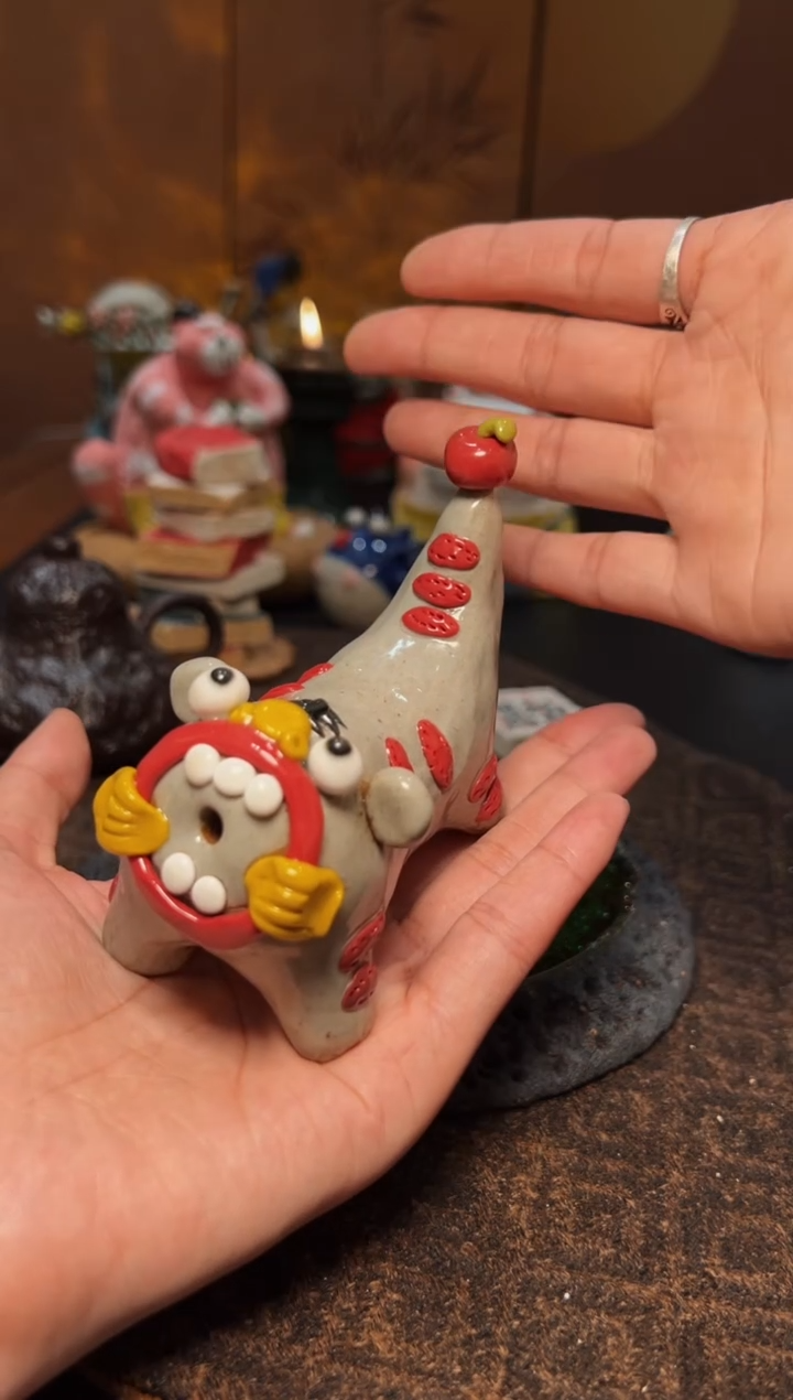 瓷片设计师款手工手作