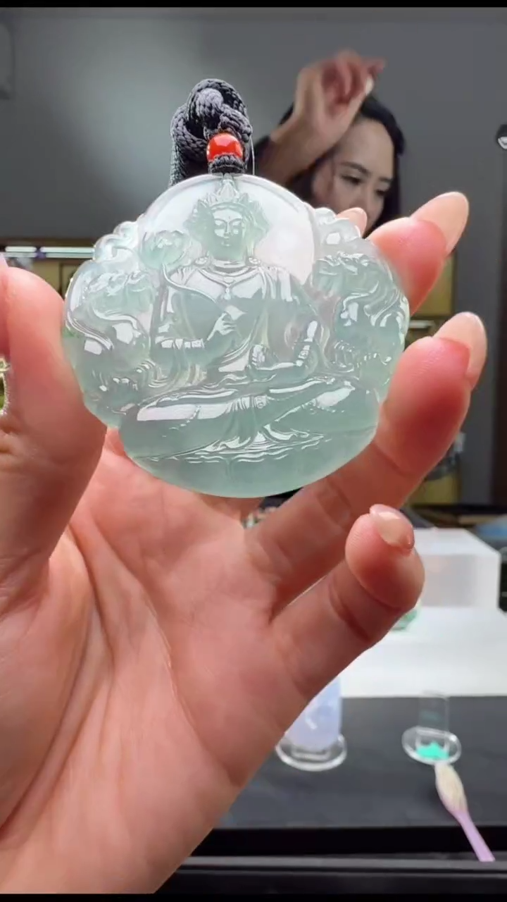 吊坠(不含链)未镶嵌翡翠度母