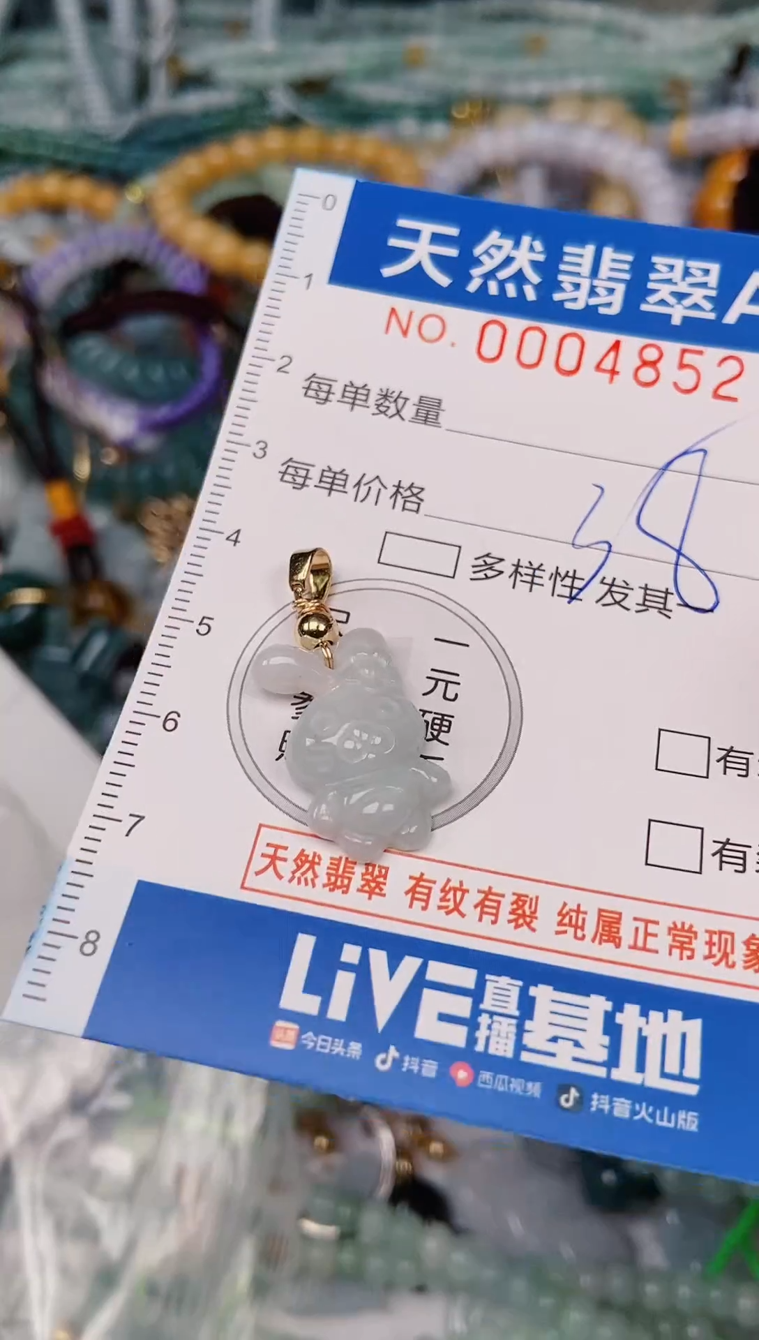 颈饰未镶嵌翡翠00004852