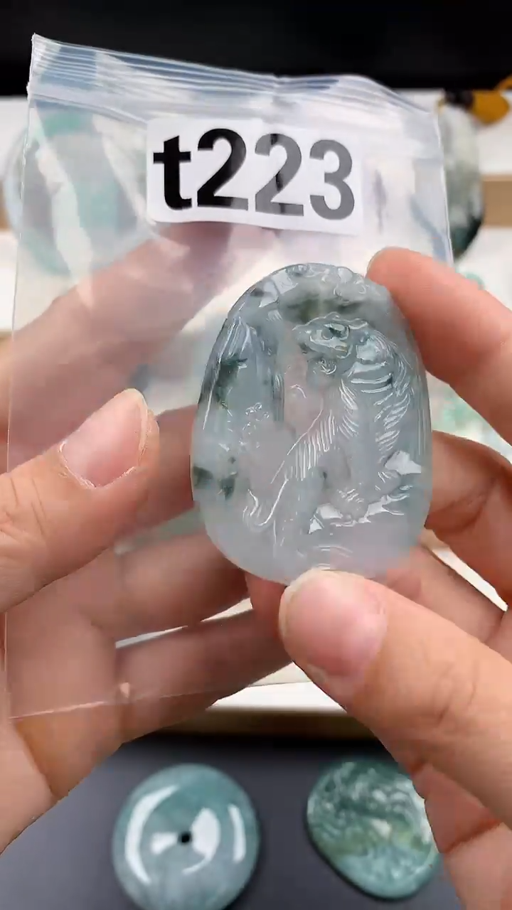 颈饰未镶嵌翡翠天然翡翠吊坠挂件