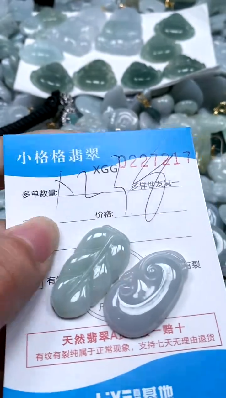 【闪购商品】翡翠颈饰未镶嵌闪购商品0224917