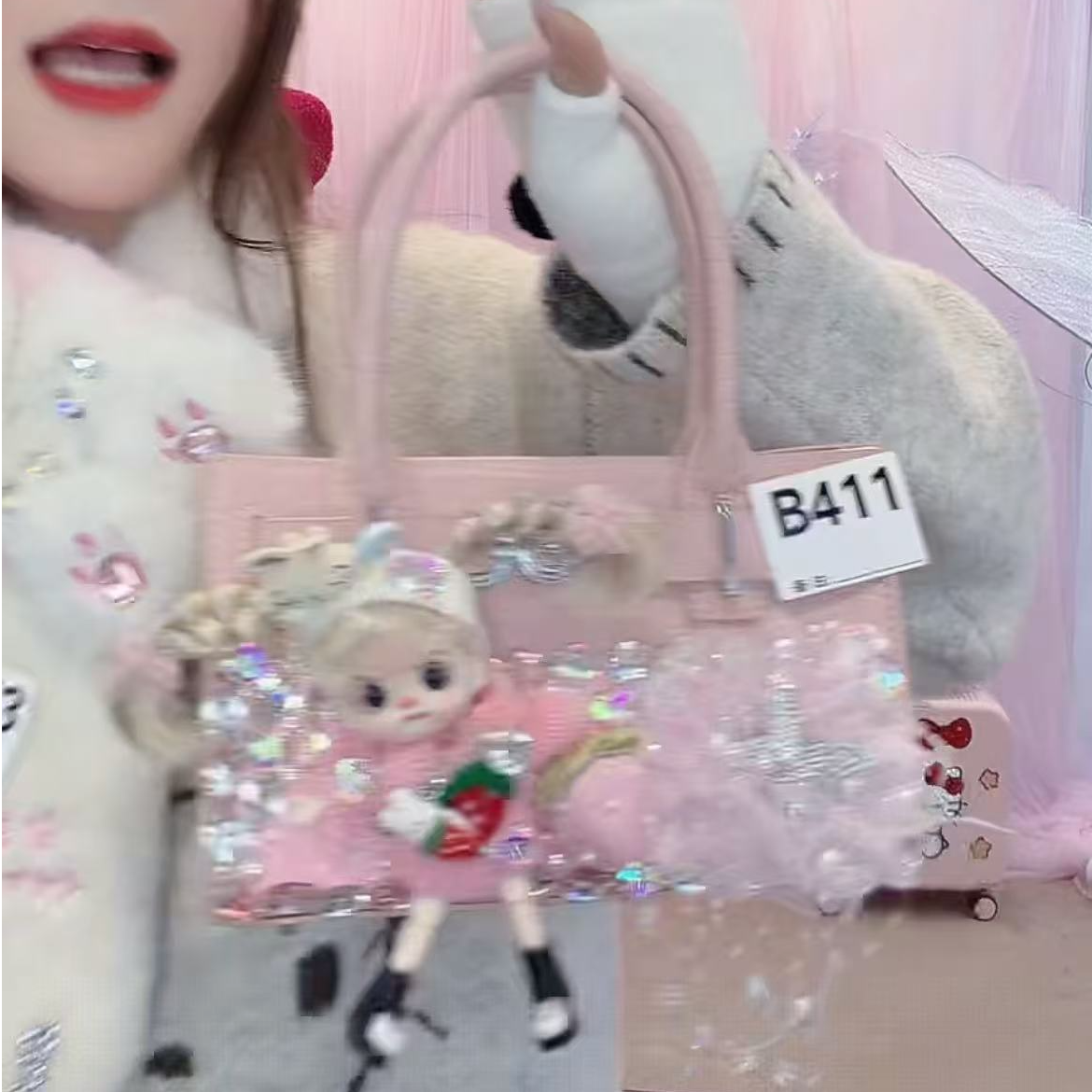 格格家新款定制女包娃包9432