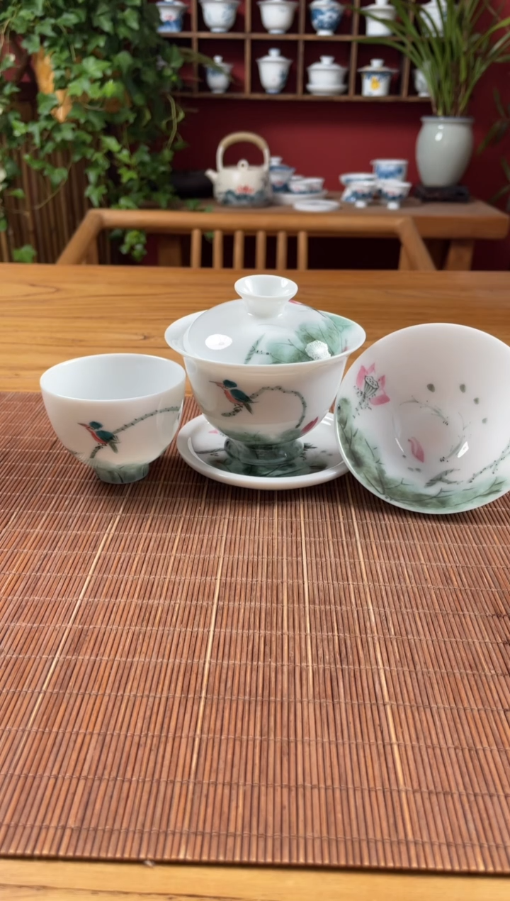 盖碗/杯群芳斋闪购链接（以闪拍图片为准）