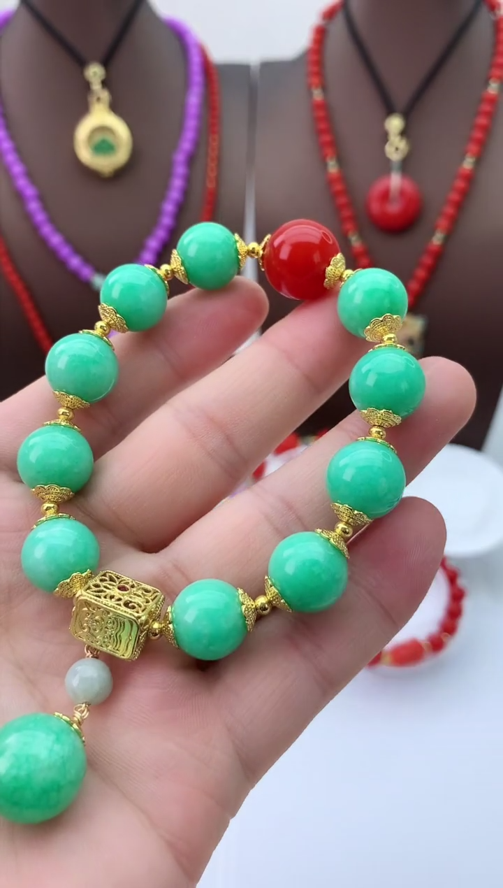 【闪购商品】翡翠手链未镶嵌s219手链