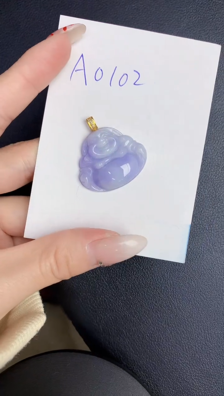 【闪购商品】翡翠颈饰18K金镶嵌0000000000