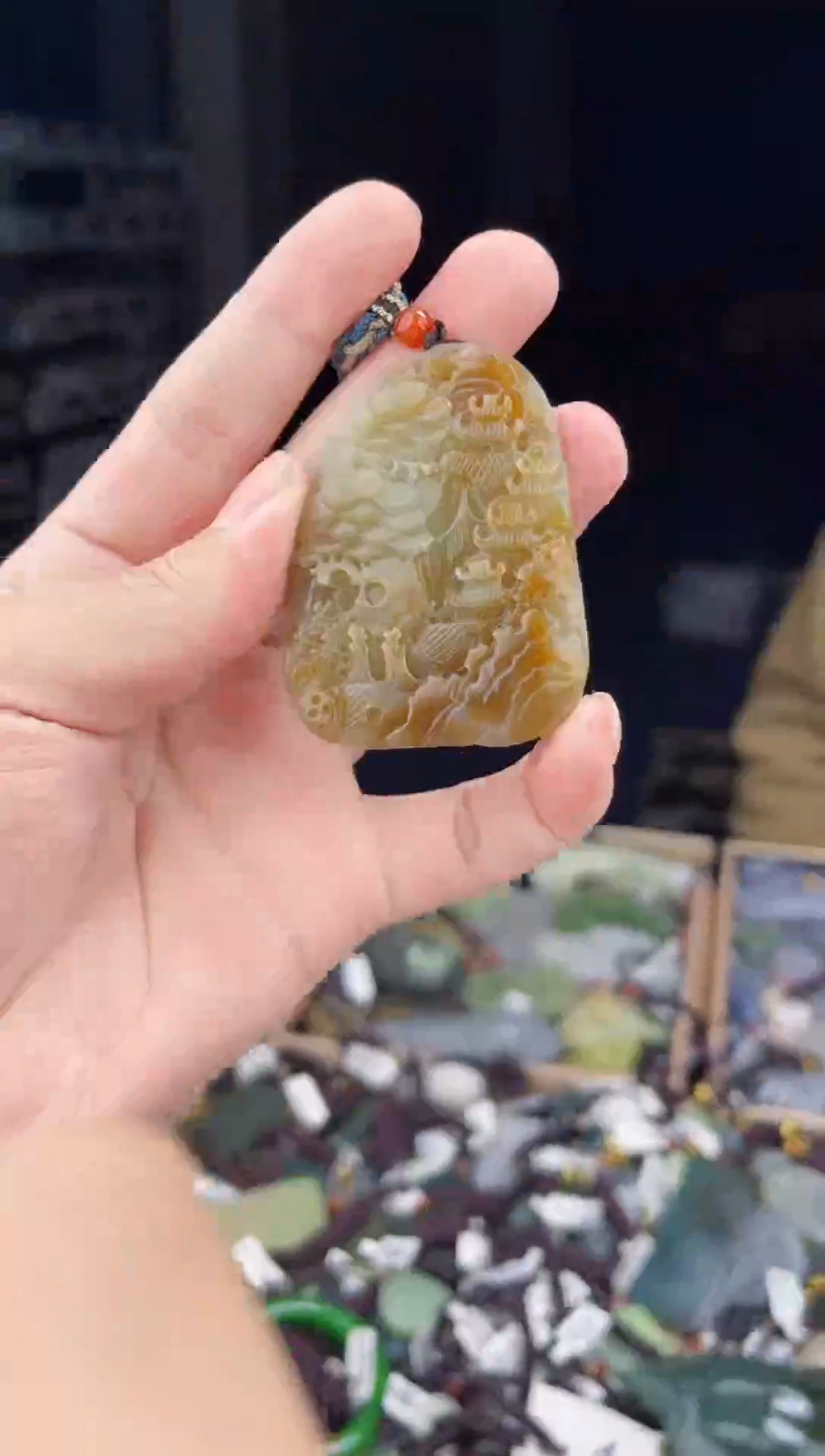 颈饰未镶嵌和田玉1