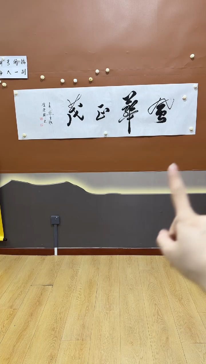 书法陈崇峰风华正茂