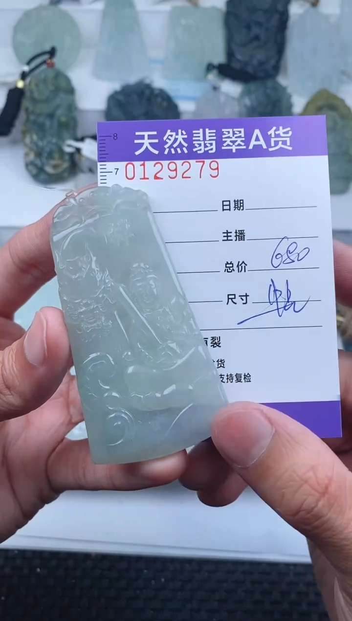 【闪购商品】翡翠颈饰未镶嵌         279