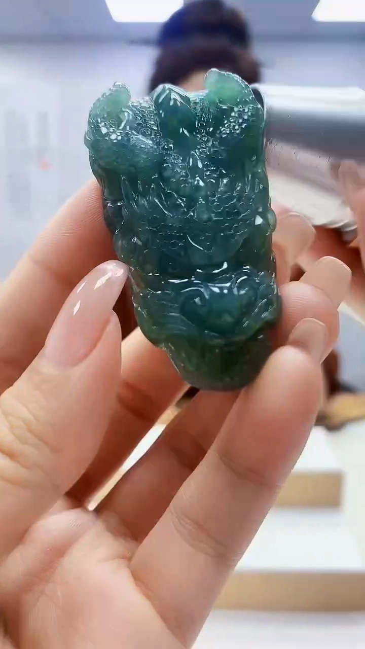 未镶嵌定制翡翠4829ty-毛货挂件43