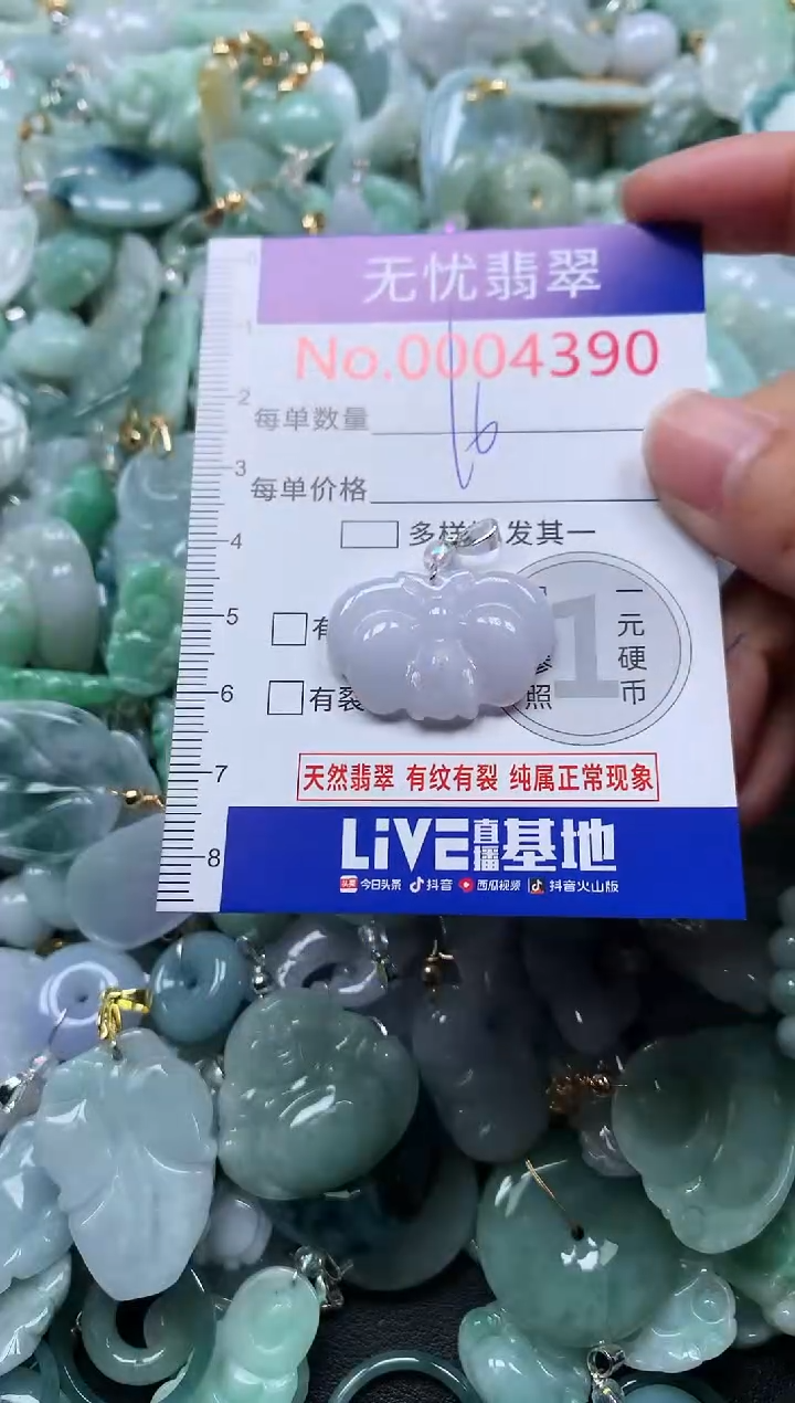 颈饰未镶嵌翡翠4390
