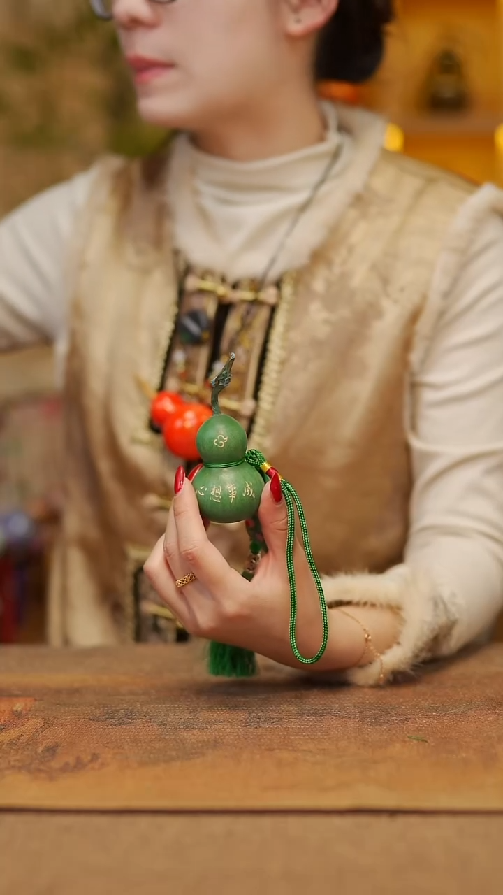 【闪购商品】42宴禾堂天然漆艺小葫芦--58