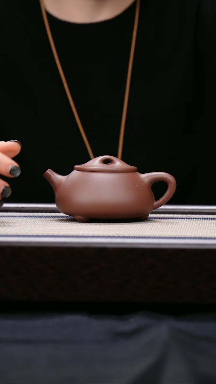 【闪购商品】紫砂茶壶原矿紫泥 景州石瓢