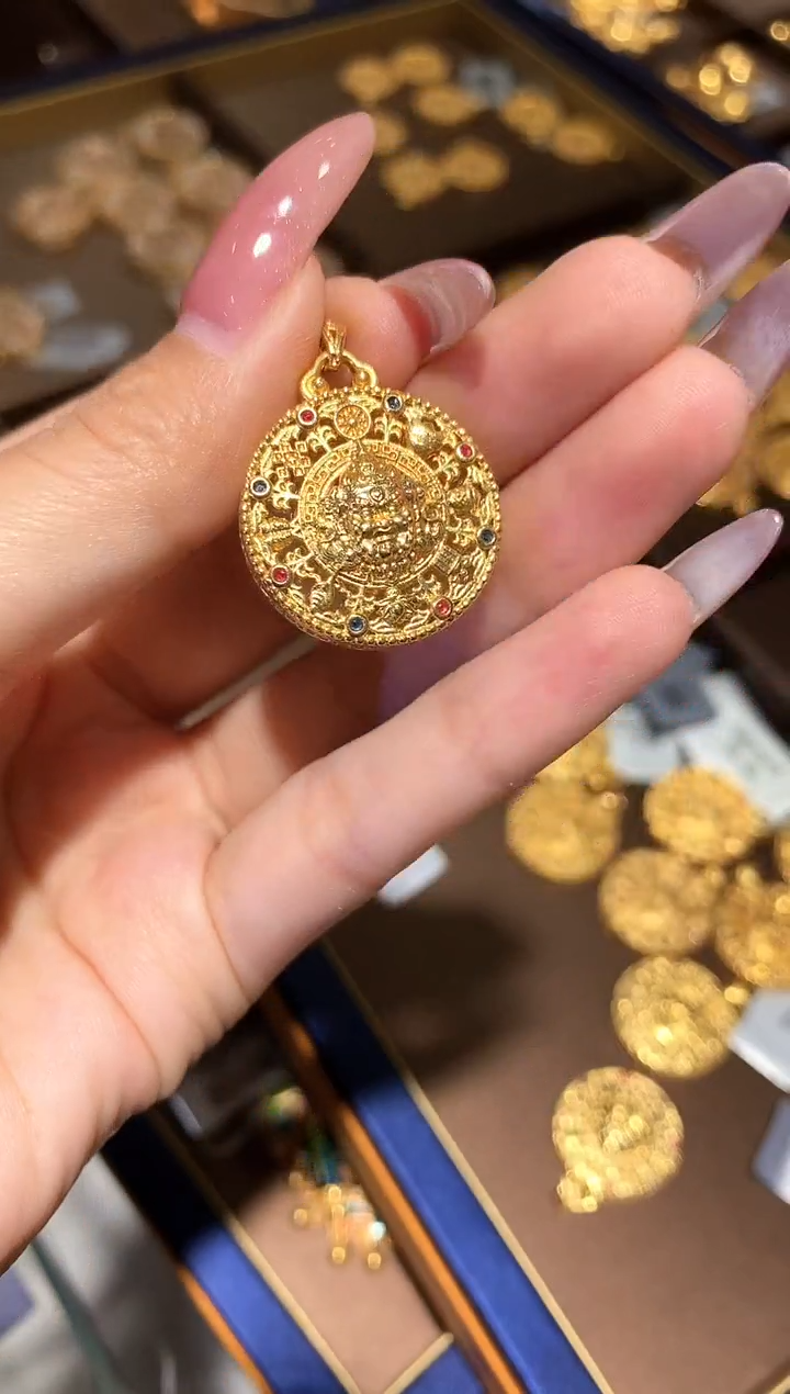 【闪购商品】18K金吊坠(不含链)a160