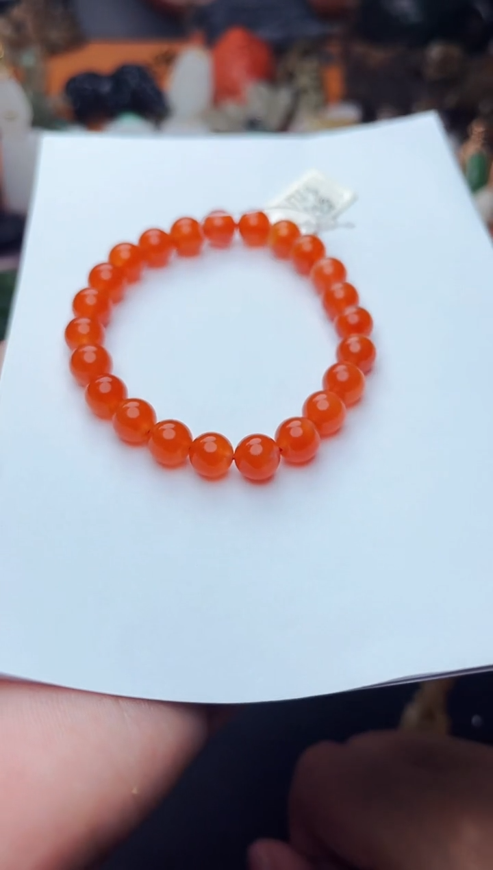 【闪购商品】南红玛瑙手串未镶嵌手串01