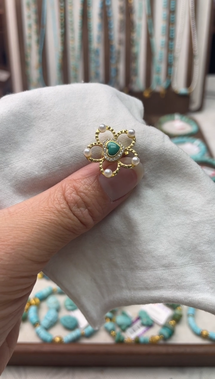 合金绿松石珠宝奇石1