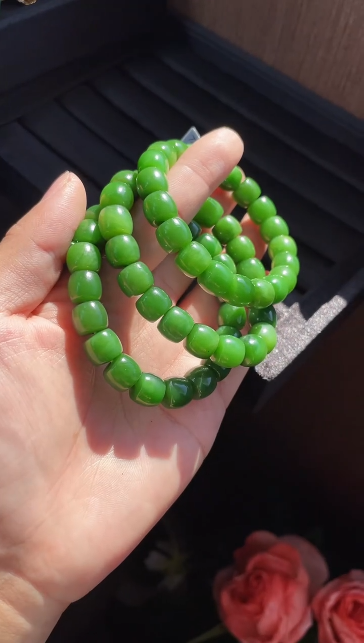 【闪购商品】和田玉手串未镶嵌10-11 多样性发一