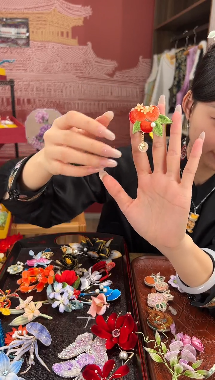 【闪购商品】刺绣苏绣世家非遗手工（胸针） 