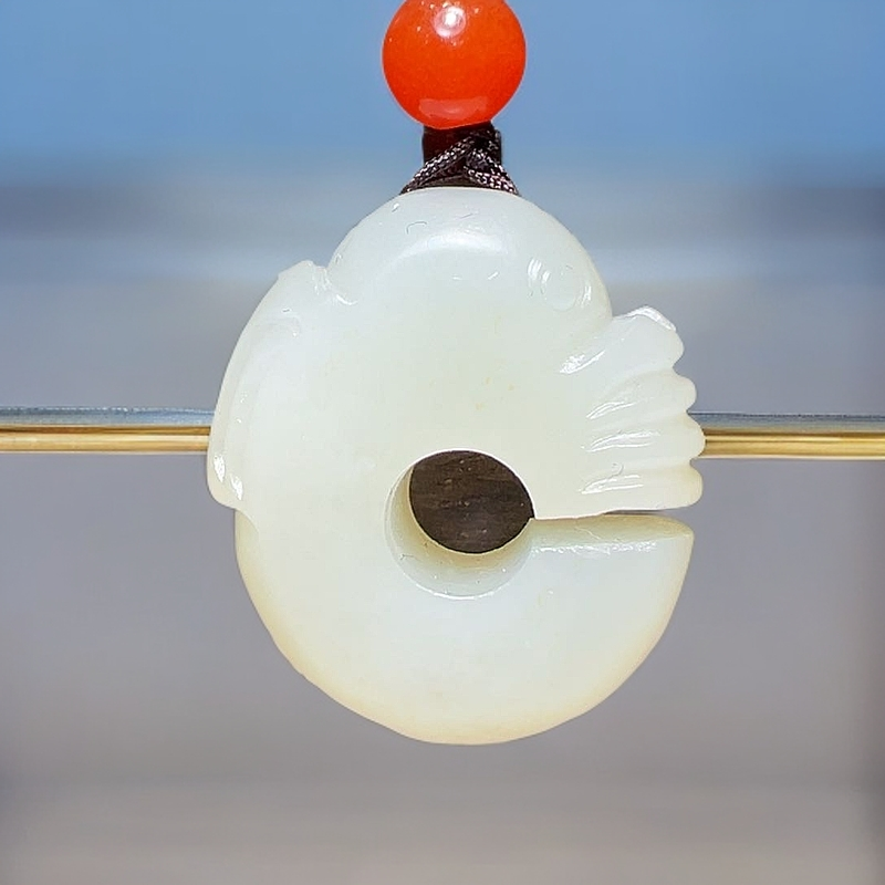 和田玉吊坠(不含链)未镶嵌