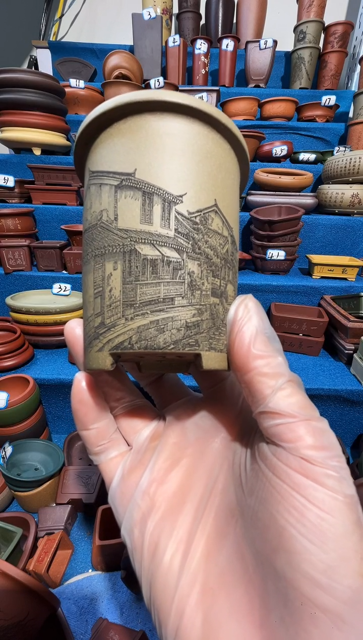 【闪购商品】紫砂紫砂花盆