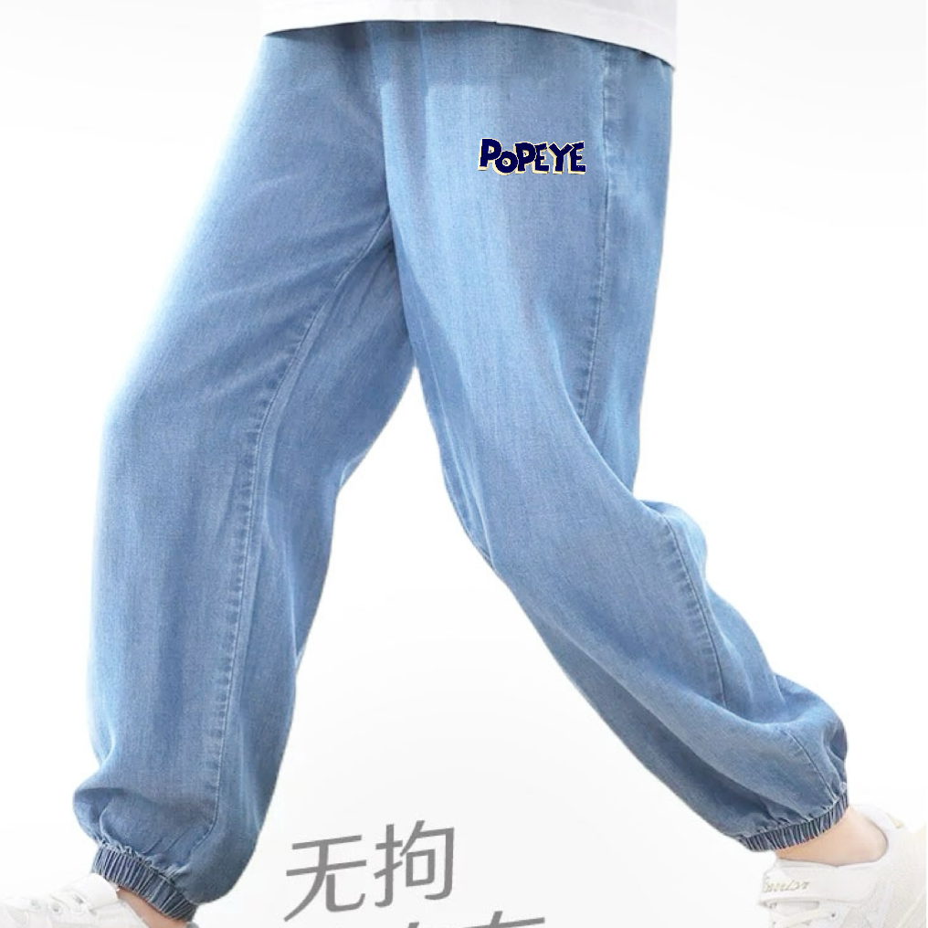 婴格朗迪3860L3男女童天丝牛仔裤