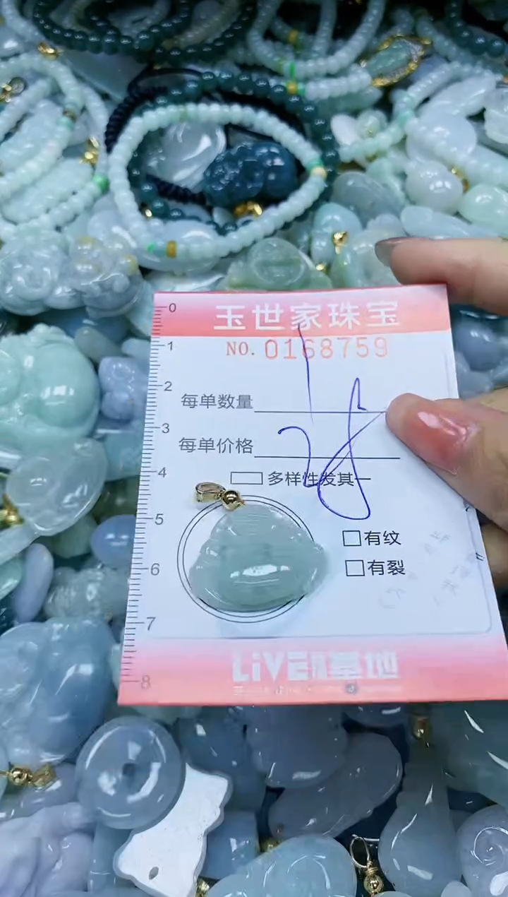 【闪购商品】翡翠颈饰未镶嵌闪购0168759