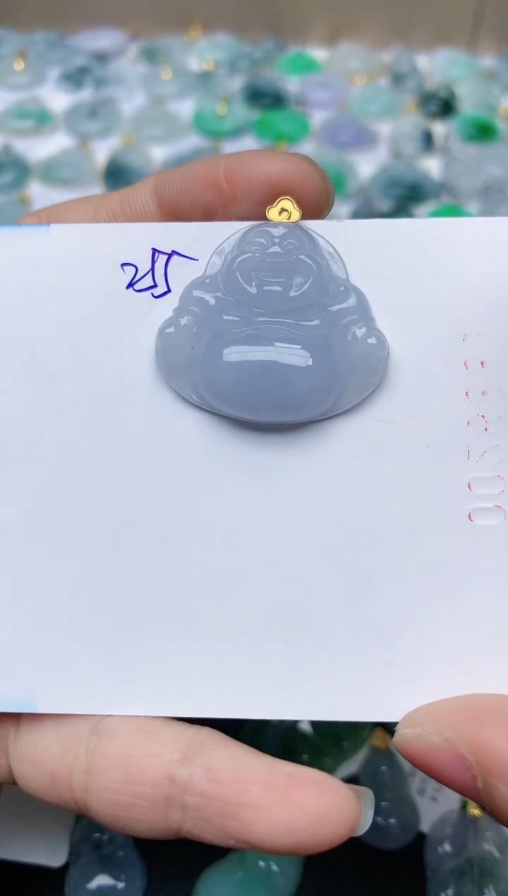 【闪购商品】翡翠颈饰18K金镶嵌天然翡翠A货    255