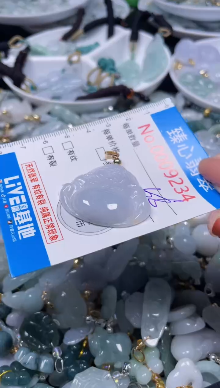 吊坠(不含链)未镶嵌翡翠9234