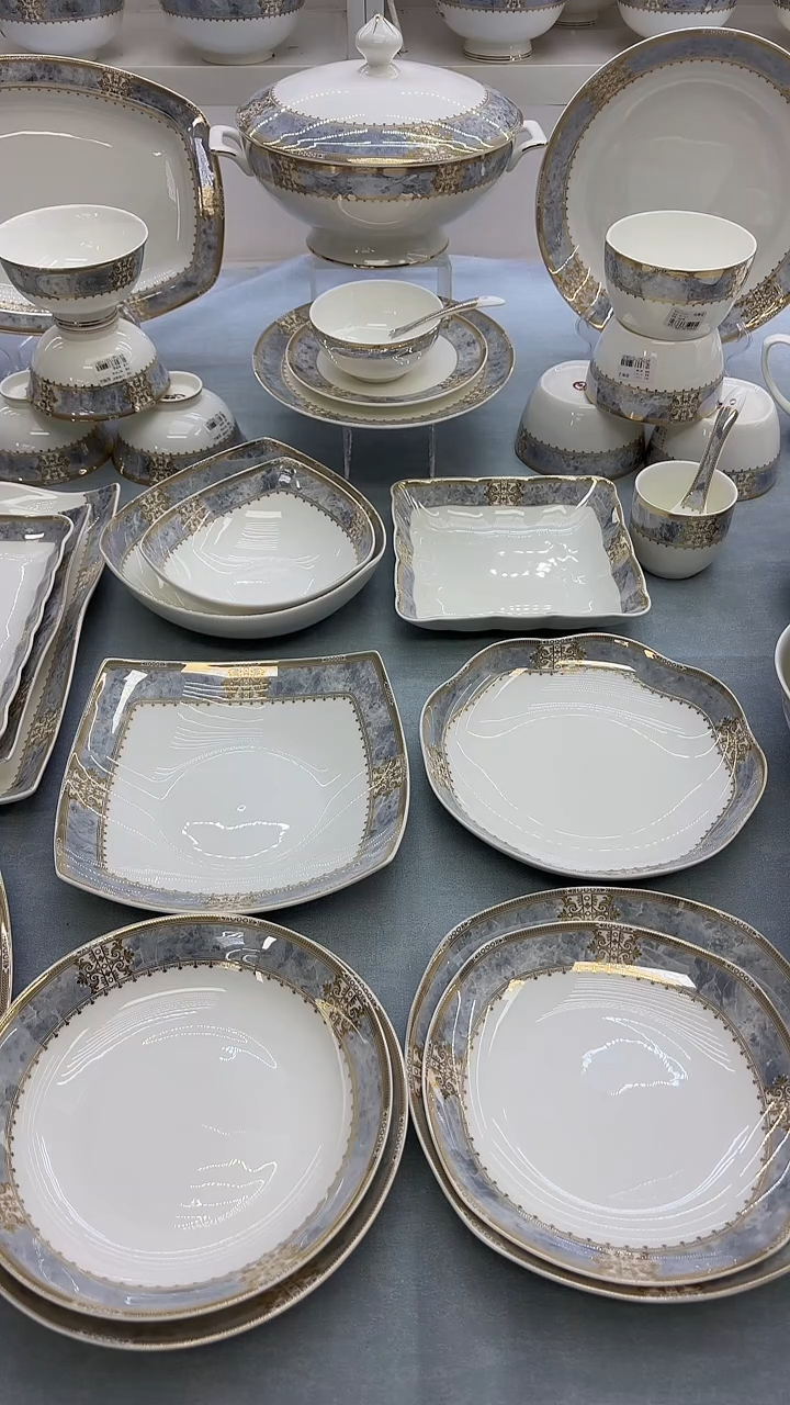 骨瓷开门大吉9贵龙10个