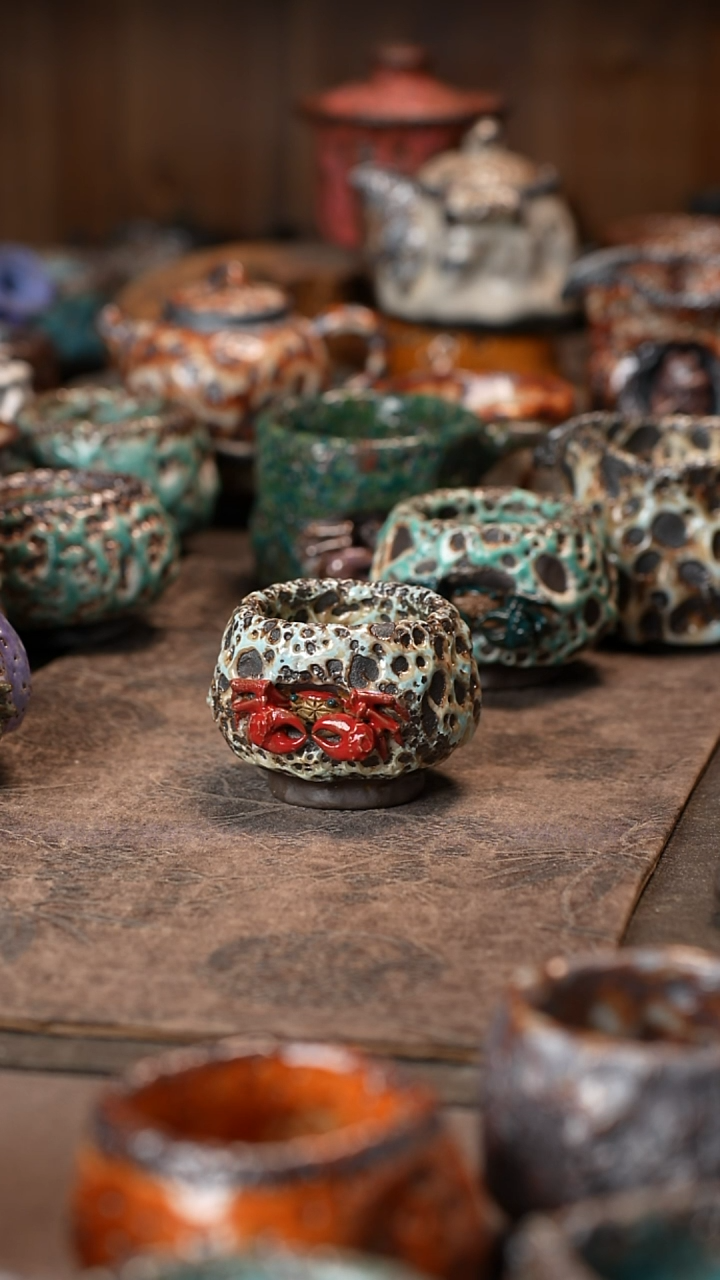 【闪购商品】景德镇柴烧志野杯