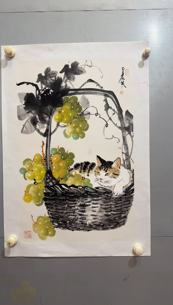 国画侯银银绘画1111111