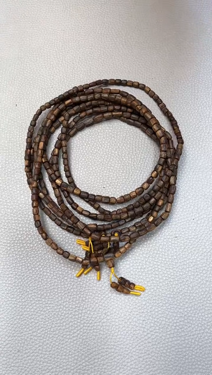 【闪购商品】沉香手串棋楠红金猊全沉水血料随型多圈多样性发其一