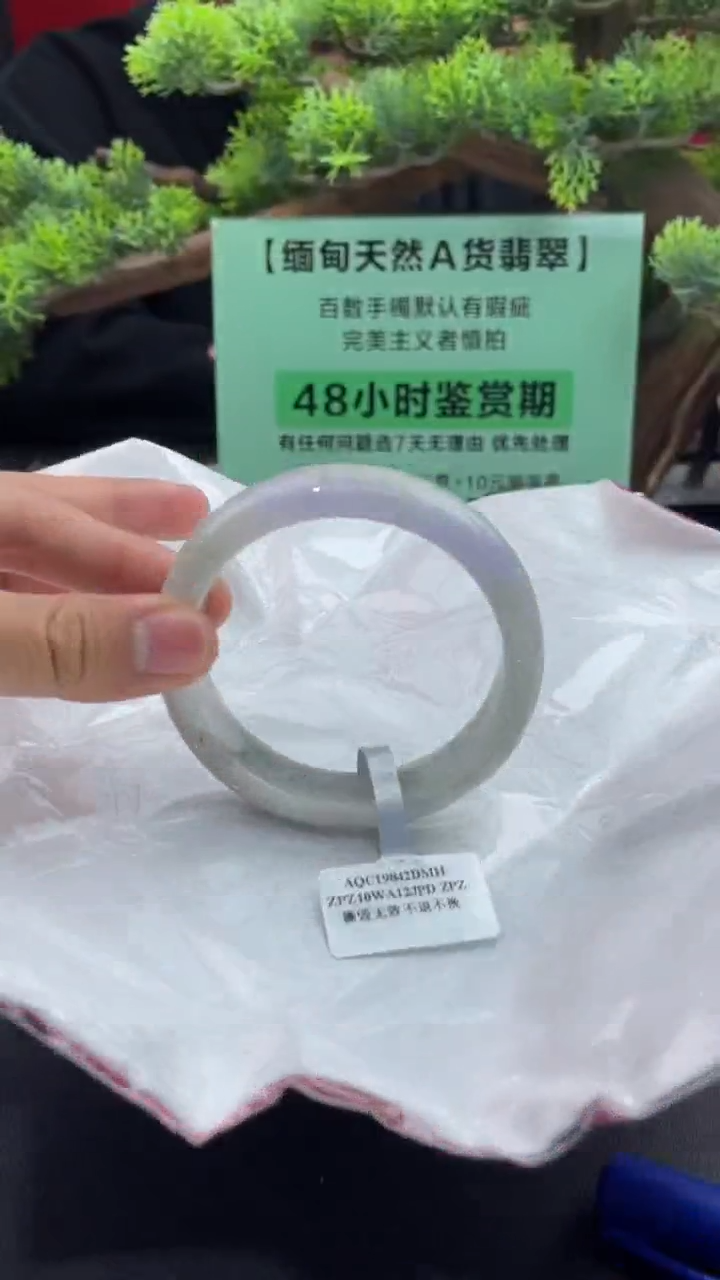 【闪购商品】翡翠手镯未镶嵌翡翠手镯（微瑕）4