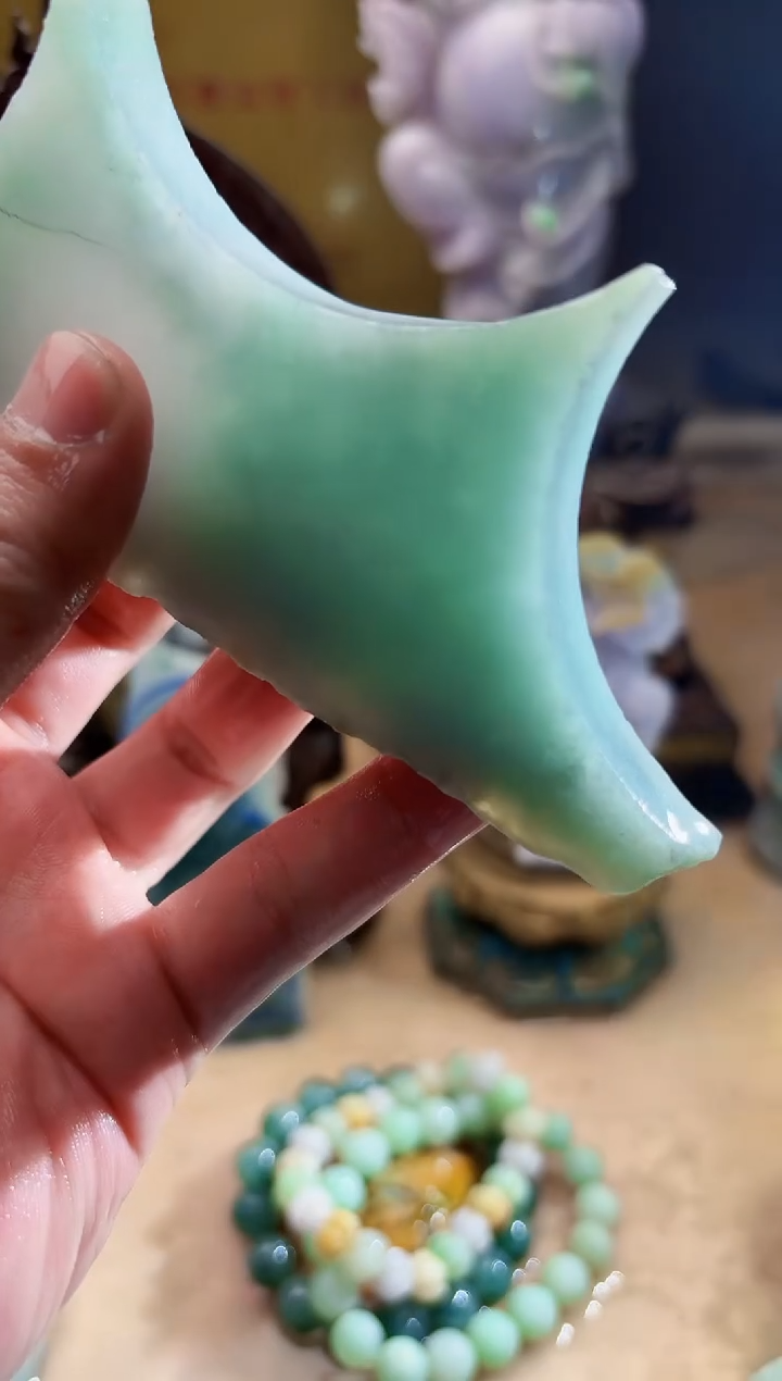 未镶嵌挂件翡翠A货张麦9641