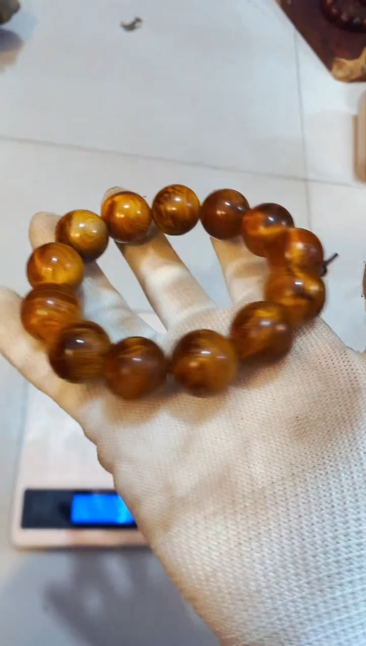 柏木（崖柏）黑金闪1.8单条北太行崖柏手把件手串