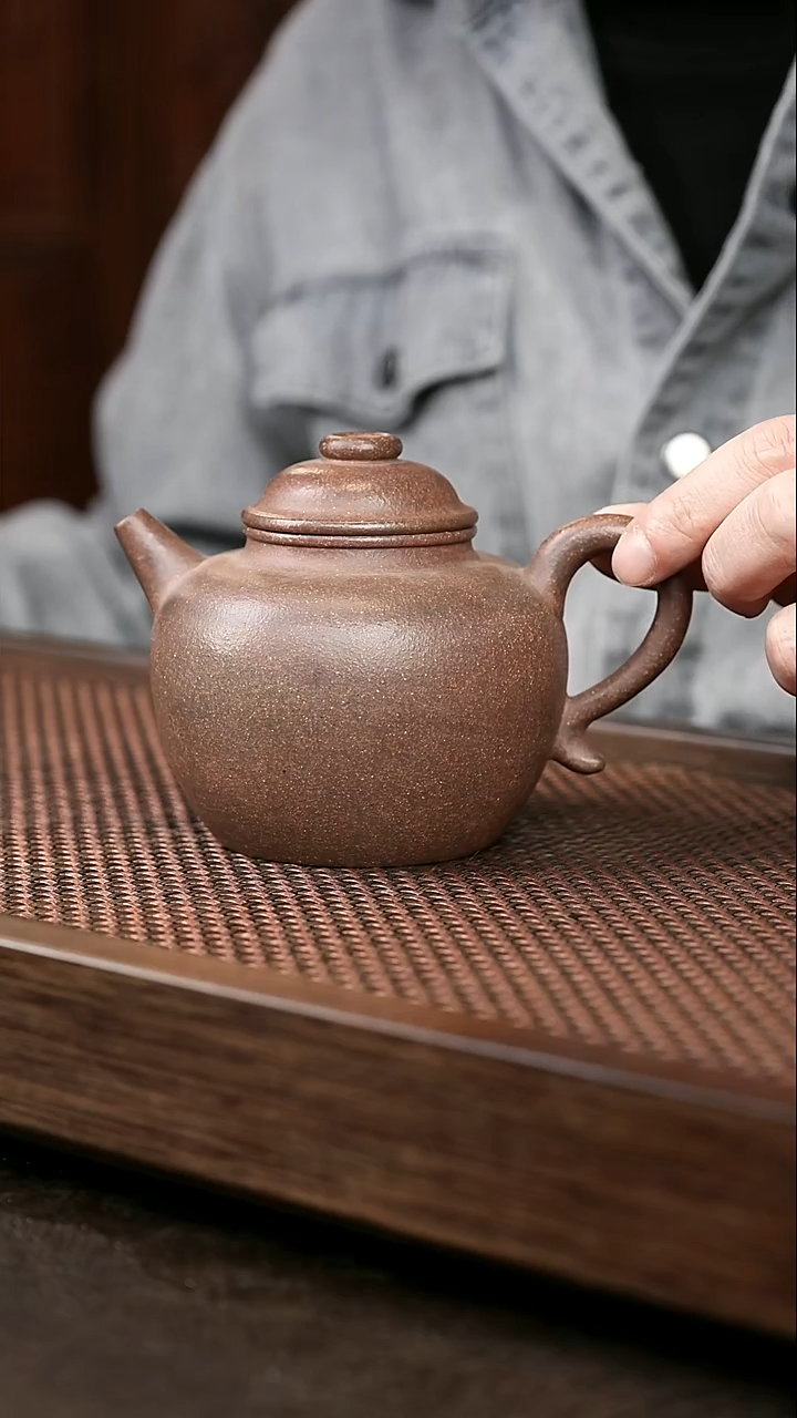 茶壶紫砂赤*岩中泥大彬圈纽 6