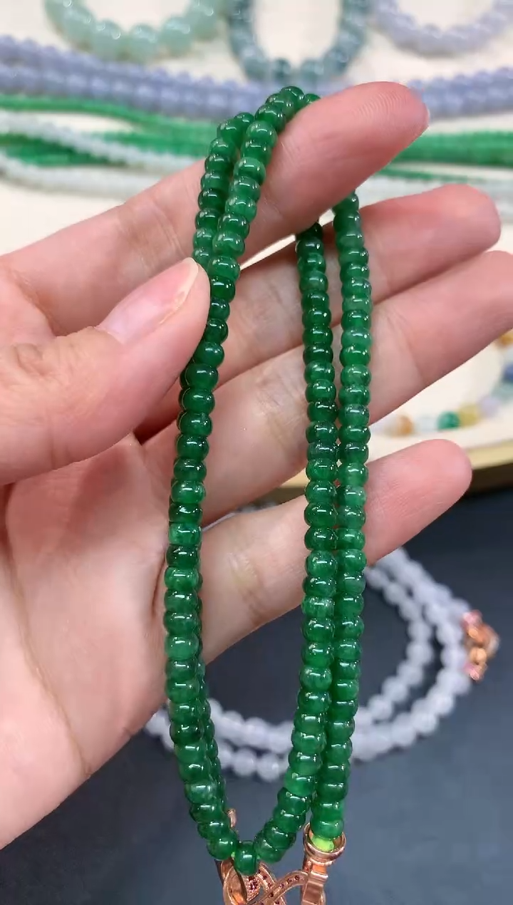 【闪购商品】翡翠项链未镶嵌A95|6800