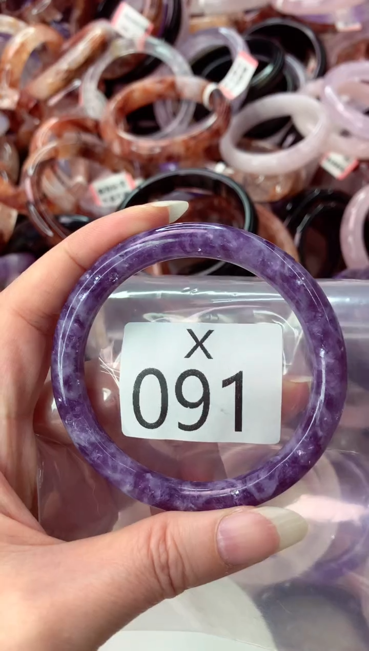 未镶嵌手镯水晶X091-58