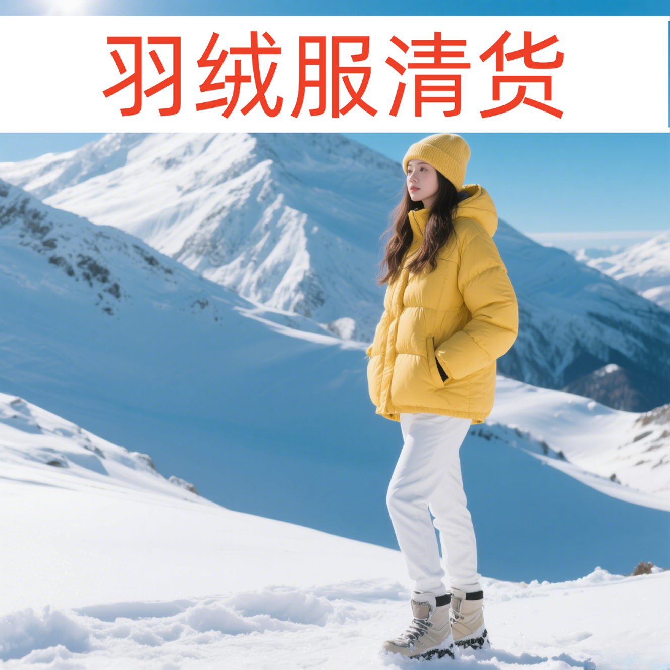 【1号】女款时尚保暖百搭羽绒裤J10141276D