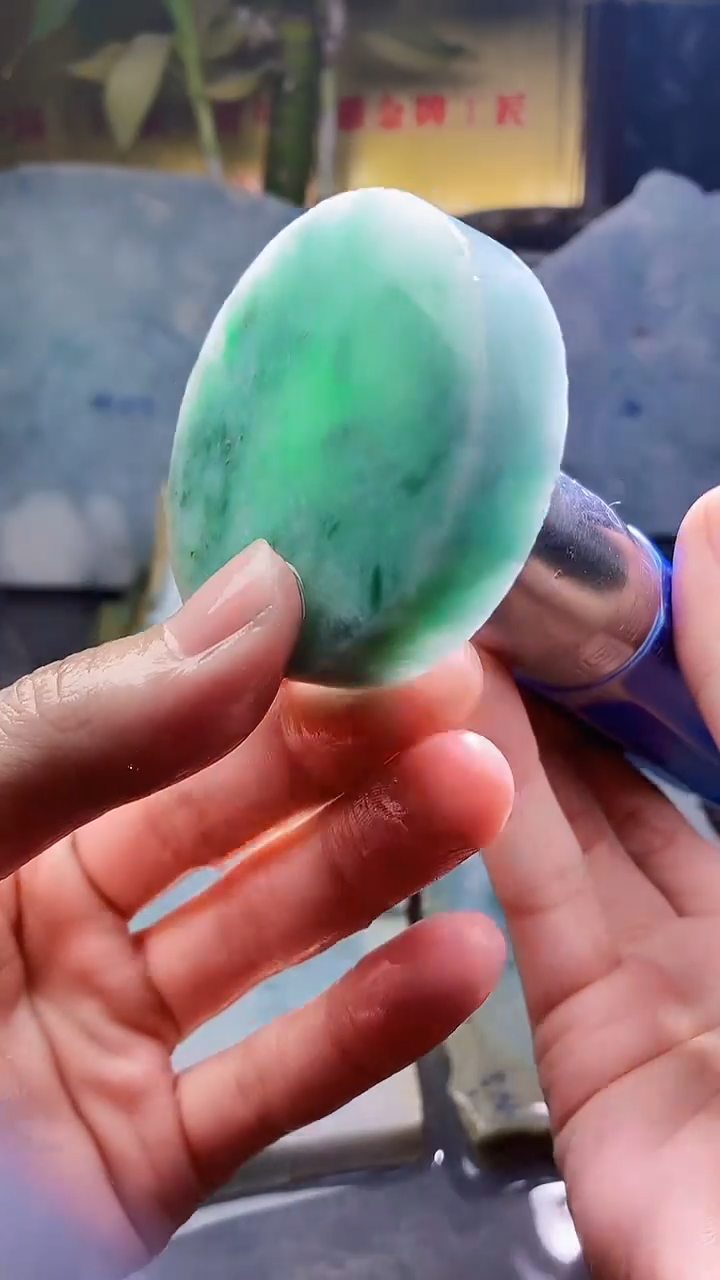 未镶嵌挂件翡翠小雨237