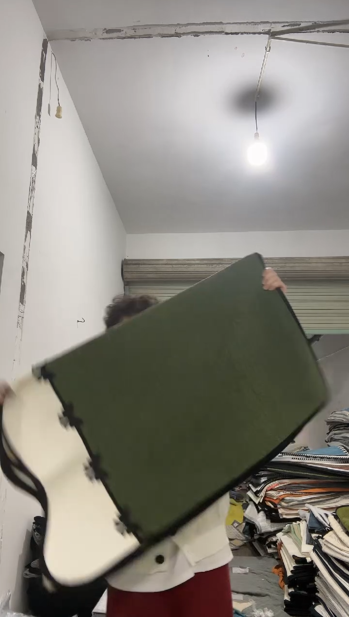 雪尼尔90*240绿色碟依