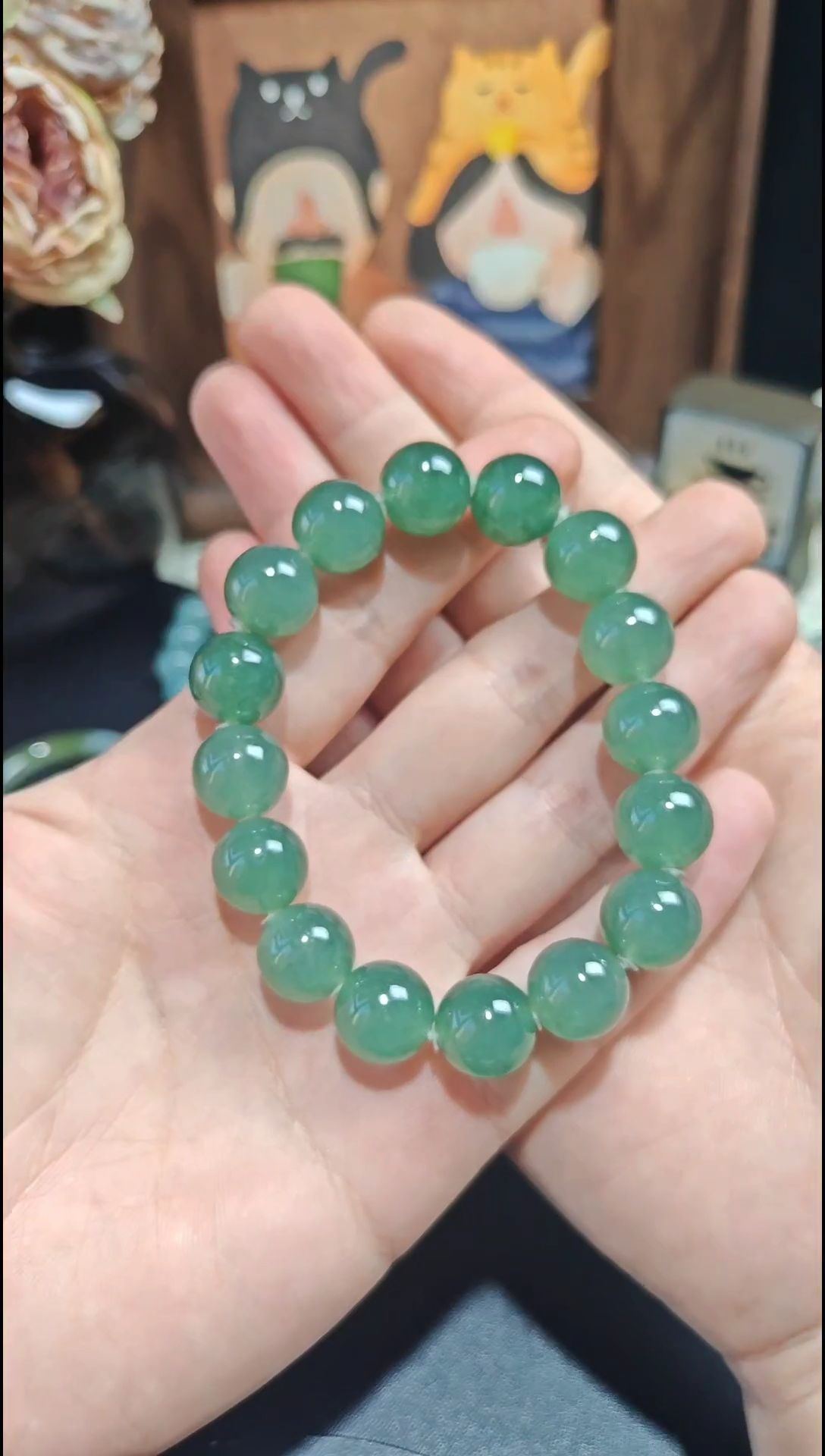 未镶嵌手串翡翠翡翠手串未镶嵌
