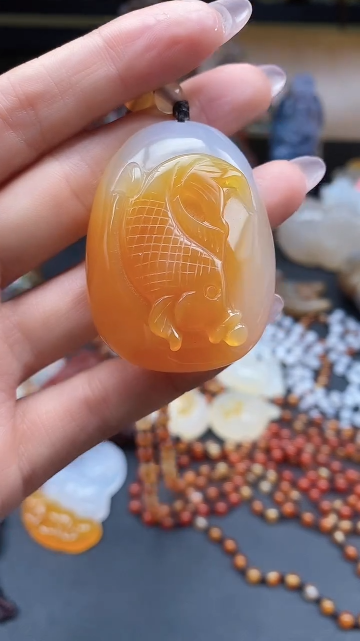 【闪购商品】玛瑙/玉髓颈饰未镶嵌dd