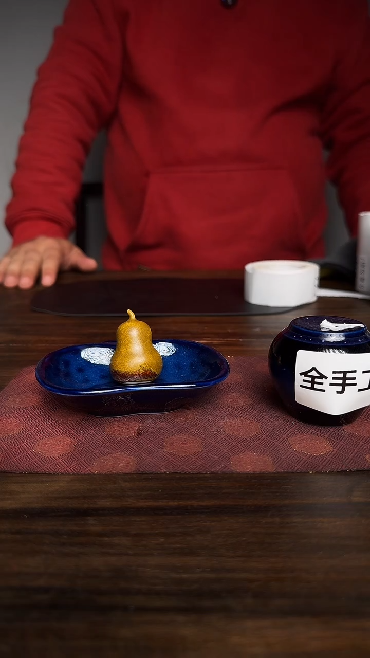 婺州龙窑烧制技艺酱料碟+葫芦