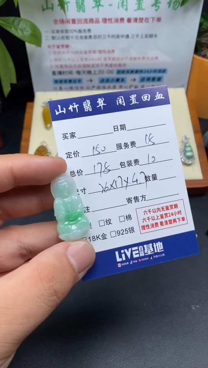 颈饰未镶嵌翡翠3001858