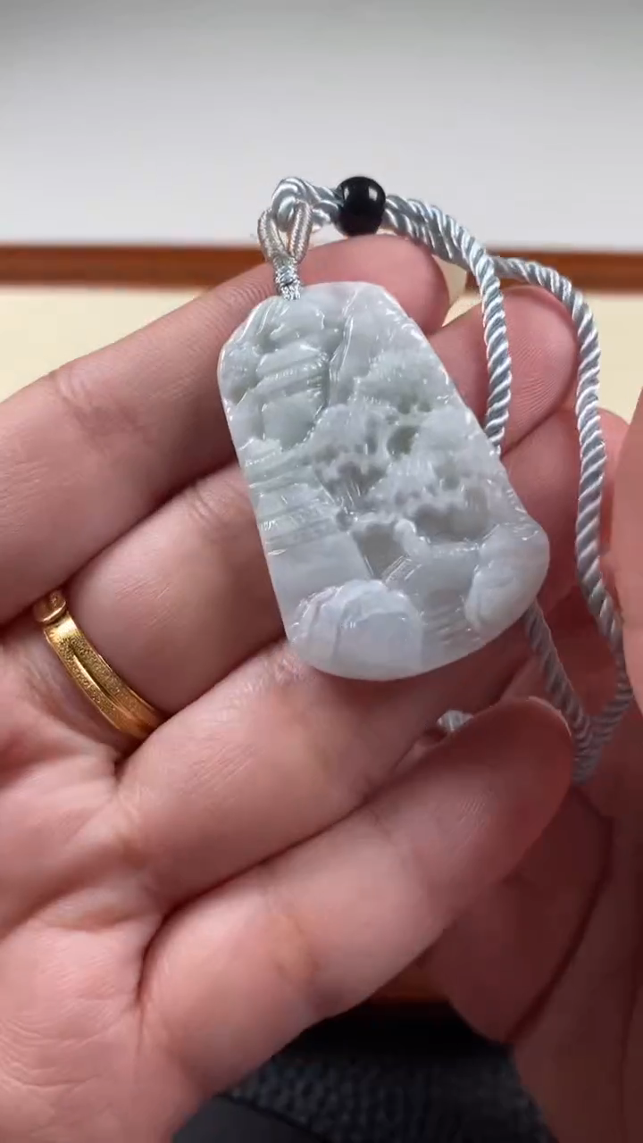 【闪购商品】翡翠颈饰未镶嵌天然A货翡翠