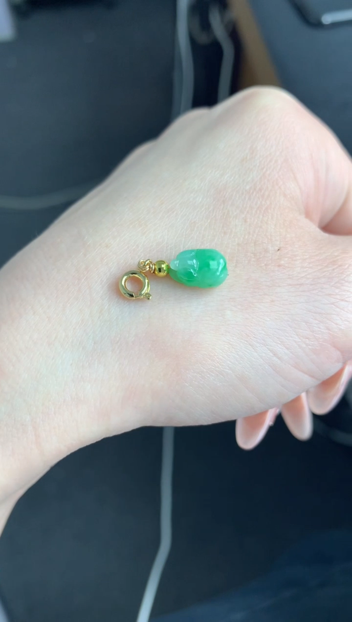 【闪购商品】翡翠颈饰合金猪48小时鉴赏期