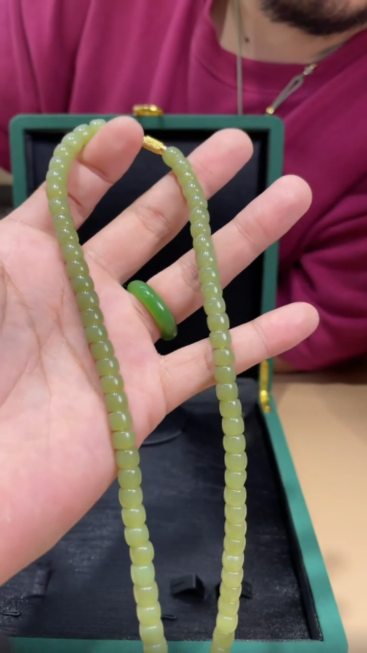 和田玉未镶嵌颈饰100208-F57-多样性发其—