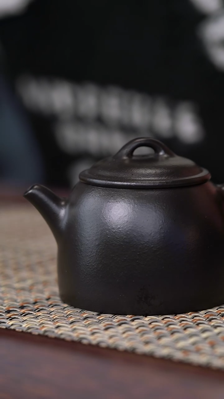 原矿手工紫泥捂灰印尘130CC