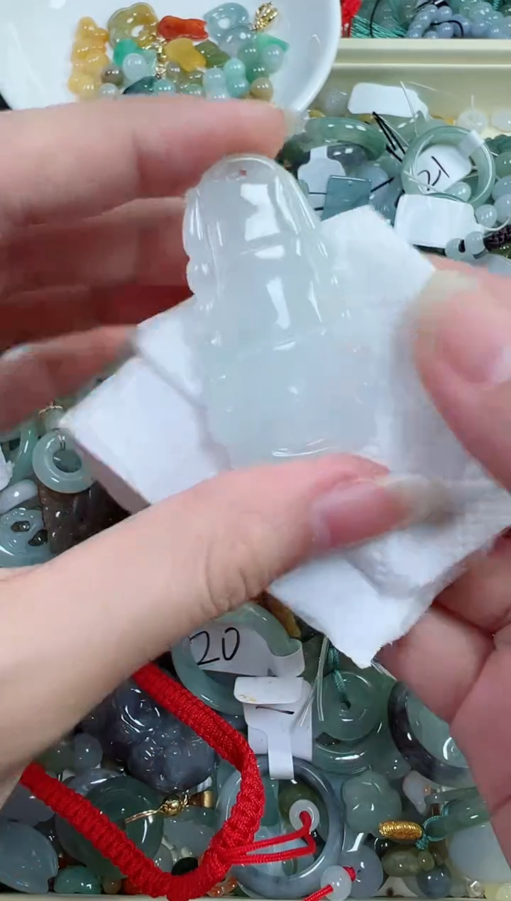 翡翠裸石290号链接，A货翡翠
